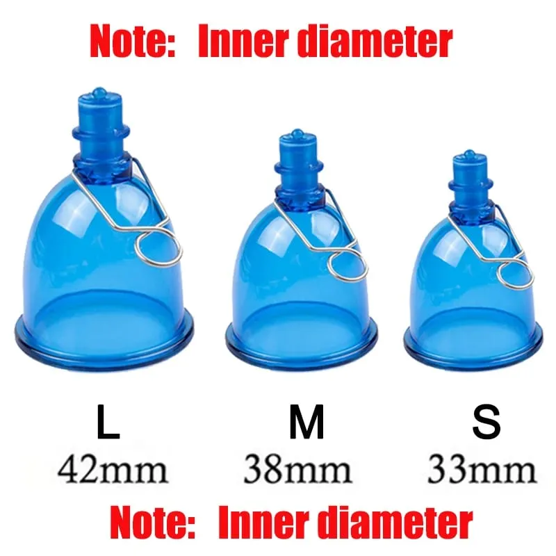 S/M/L Silicone Sleeves for Penis Extender Pump Enlargement Glans Protector Cap Replacement Penile Stretcher Clamping Kit Sex Toy