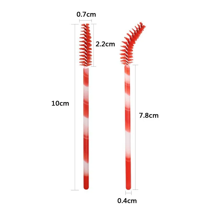 Disposable Eyelash Brushes Eyebrow Brush Mascara Wands Applicator Cosmetic Eyelashes Extension Tools Eyelash Spoolies for Makeup