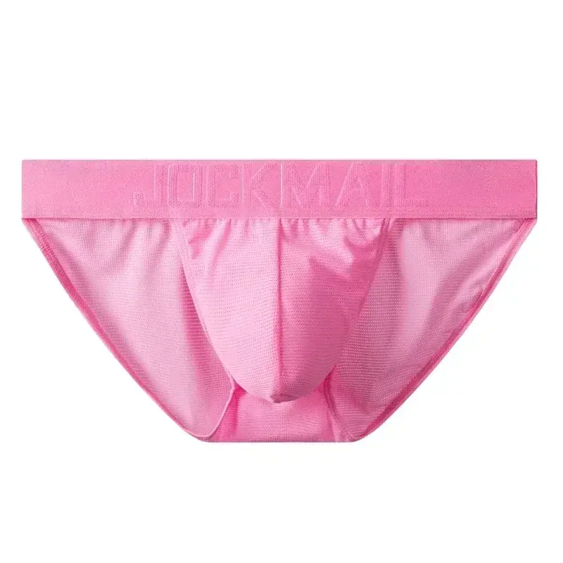 Slip intimo da uomo Mutande in nylon Mesh Slip da uomo ad asciugatura rapida Slip bikini Slip tanga da uomo Sospensorio Intimo gay