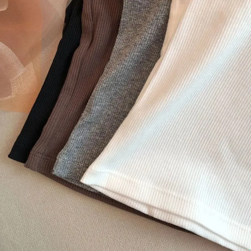 Women's Solid Color Spaghetti Straps Sleeveless Slim Camisole with Chest Pad Summer Wear Outside Female Short Tops Vests
