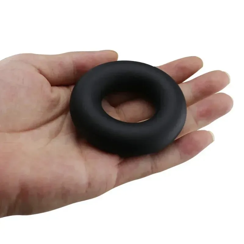Silicone Penis Ring Lock Sperm Delay Rings for Men Gay Delay Ejaculation Soft Ring Adult Sex Toys Male Masturbator Cock Ring