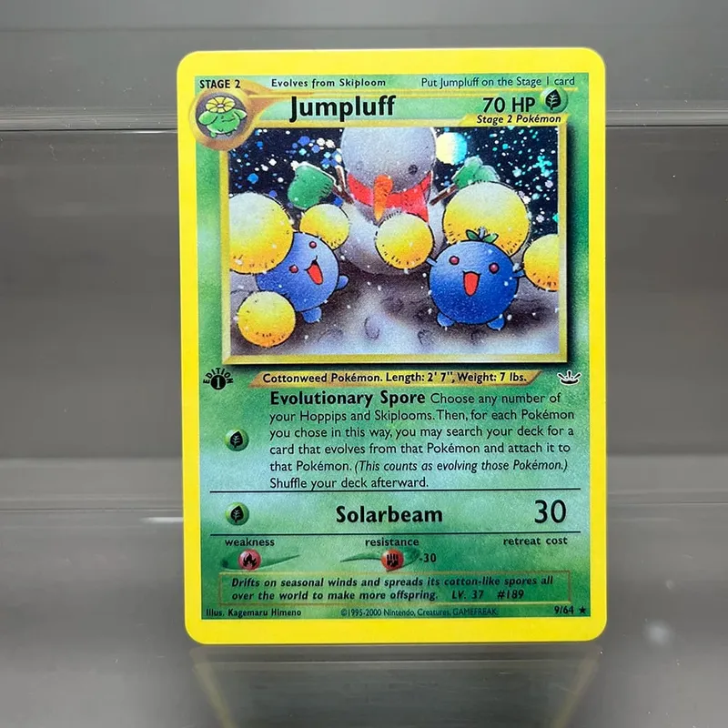 PKM Proxy Cards Jungle Classic 1996 1st Edition Gyarados Magneton Cards Collection PTCG Jolteon Foil Card (NG)