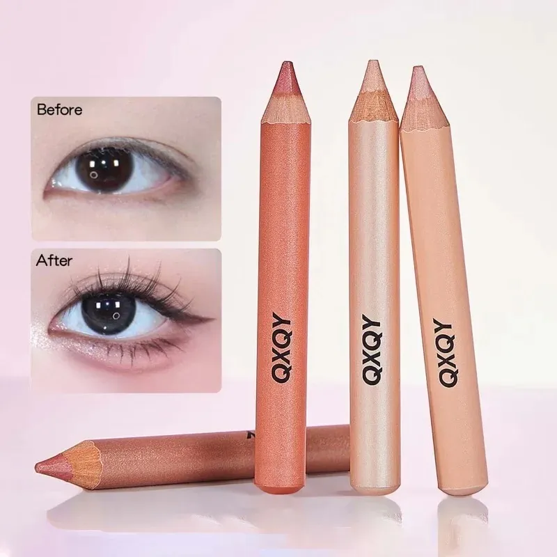 Sparkling Eye Silkworm Pen 3D Under-Eye Highlighter Pen Waterproof Smudge Long-Lasting Multi-Use Eye Liner Brightening EyeMakeup