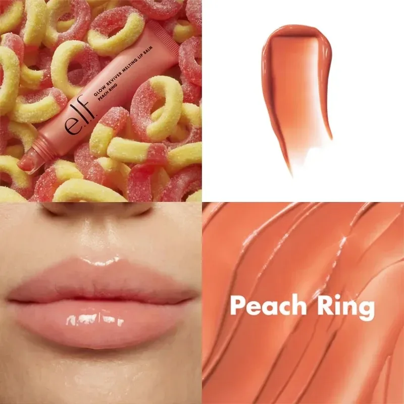 Popular Elf Brand Portable Fruit Flavor Lip Gloss Thin Hydrating Nourishing Repairing Improve Lip Lines Tinted Lip Balm Cosmetic — image 34