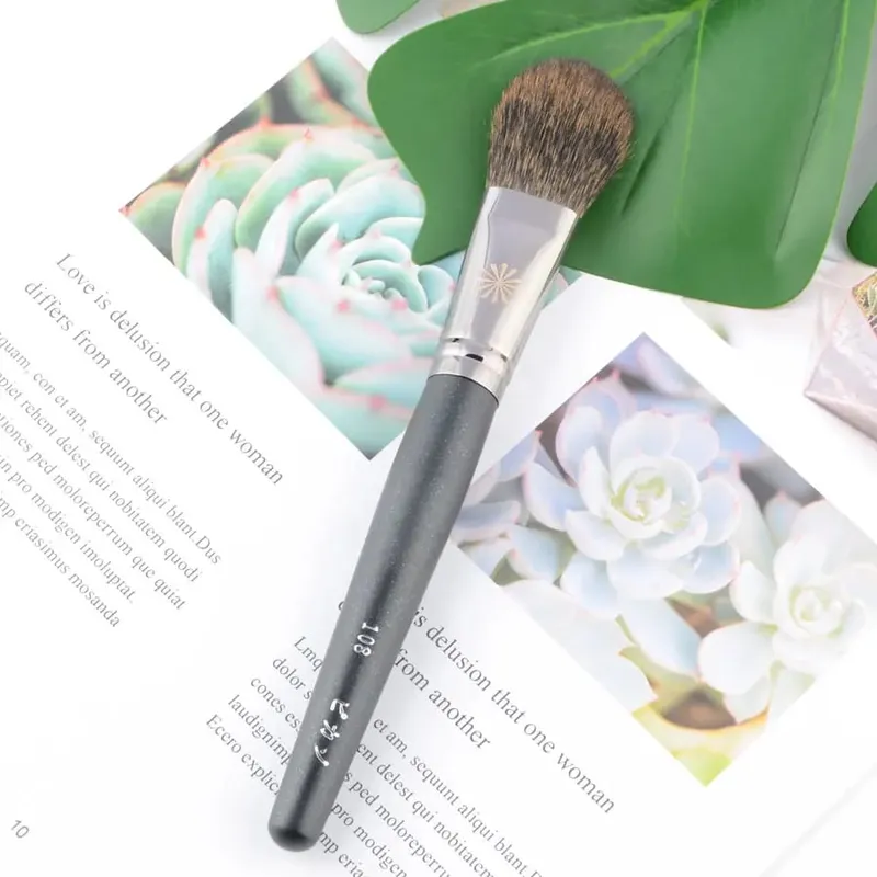 1pc P108 Squirrel hair Blush Makeup brushes shadow contour Blush sculpting Make up brush cosmetic tools High quality — image 4
