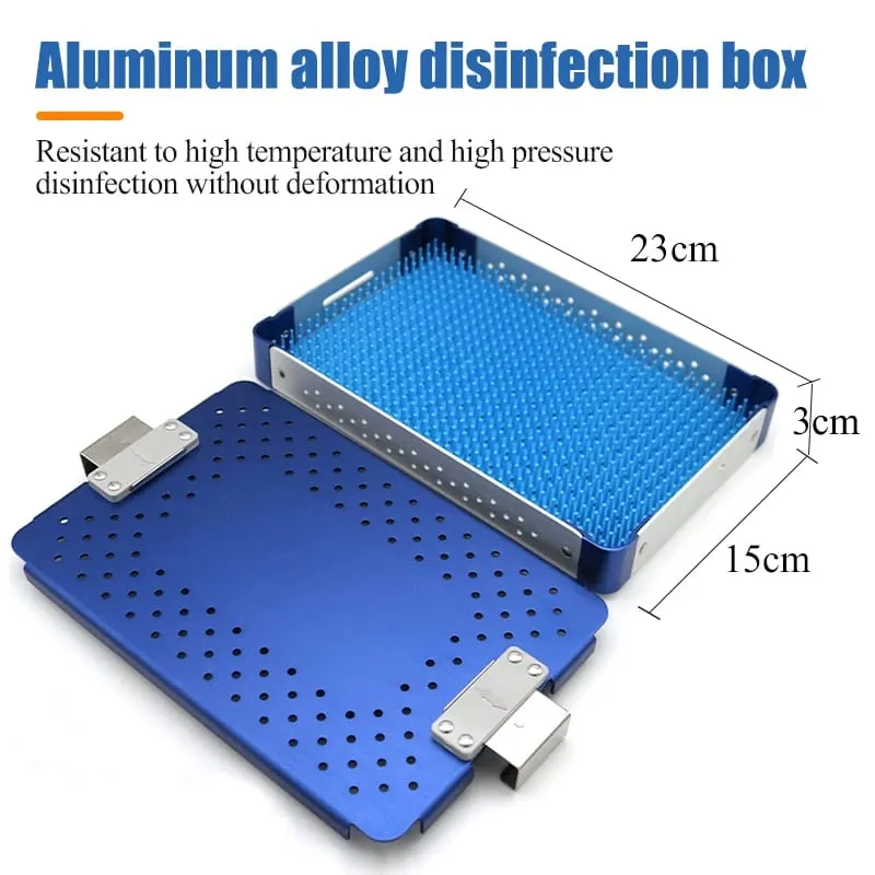 21 Pieces/set of Ophthalmic Cataract Surgical Instruments Set Stainless Steel Titanium Alloy Ophthalmic Precision Surgical Tools