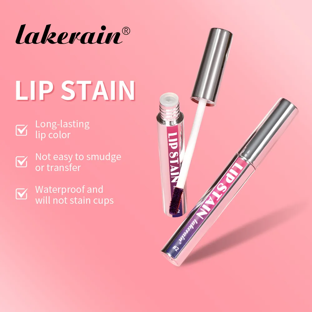 Peel Off Lip Stain Reveal Long Lasting Waterproof Pink Lip Tint Transfer Proof Non-stick Cup Natural Lip Stain Women's Cosmetics