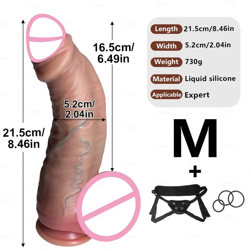 Realistisk 3 størrelser Phimosis Dildo Realistisk Penis Blød Silikone Mand Kønsorganer Vaginal Onani Sugekop Pik Kvinde Analsex