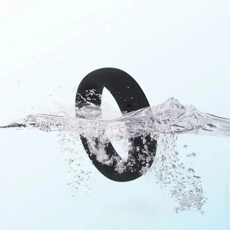 6 Sizes Silicone Penis Ring Scrotum Lock Cockring Erection Extender Cock Ring Ejaculation Delay Adult Products Sex Toys For Men — image 4