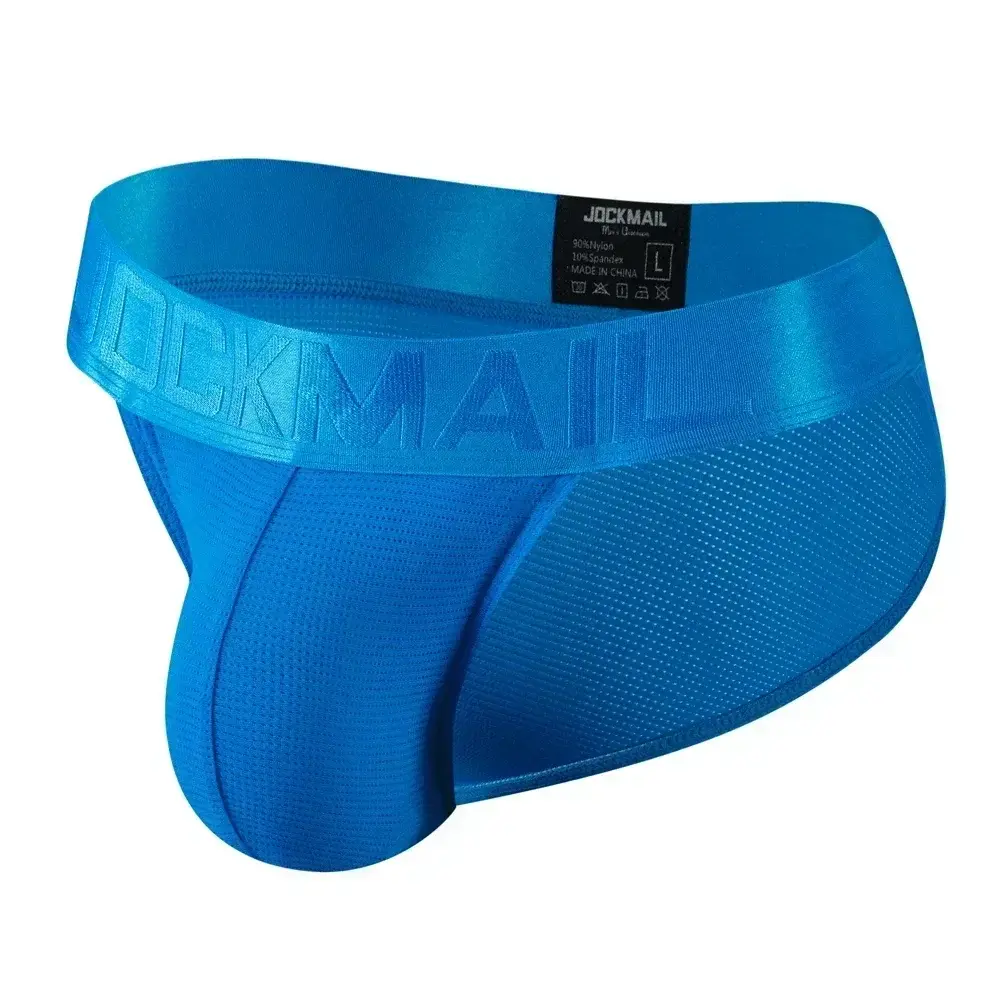 Slip intimo da uomo Mutande in nylon Mesh Slip da uomo ad asciugatura rapida Slip bikini Slip tanga da uomo Sospensorio Intimo gay
