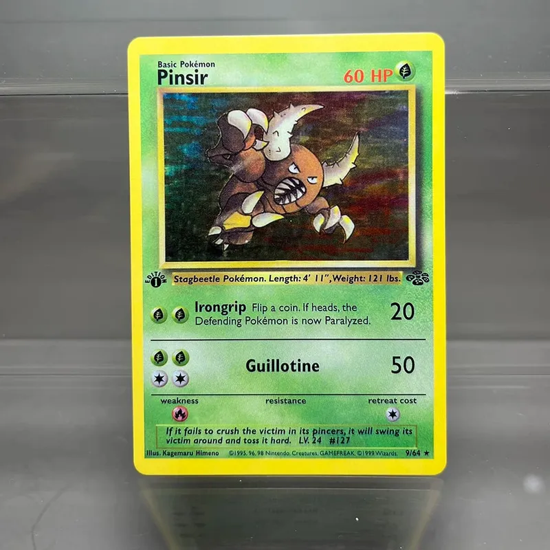 PKM Proxy Cards Jungle Classic 1996 1st Edition Gyarados Magneton Cards Collection PTCG Jolteon Foil Card (NG)
