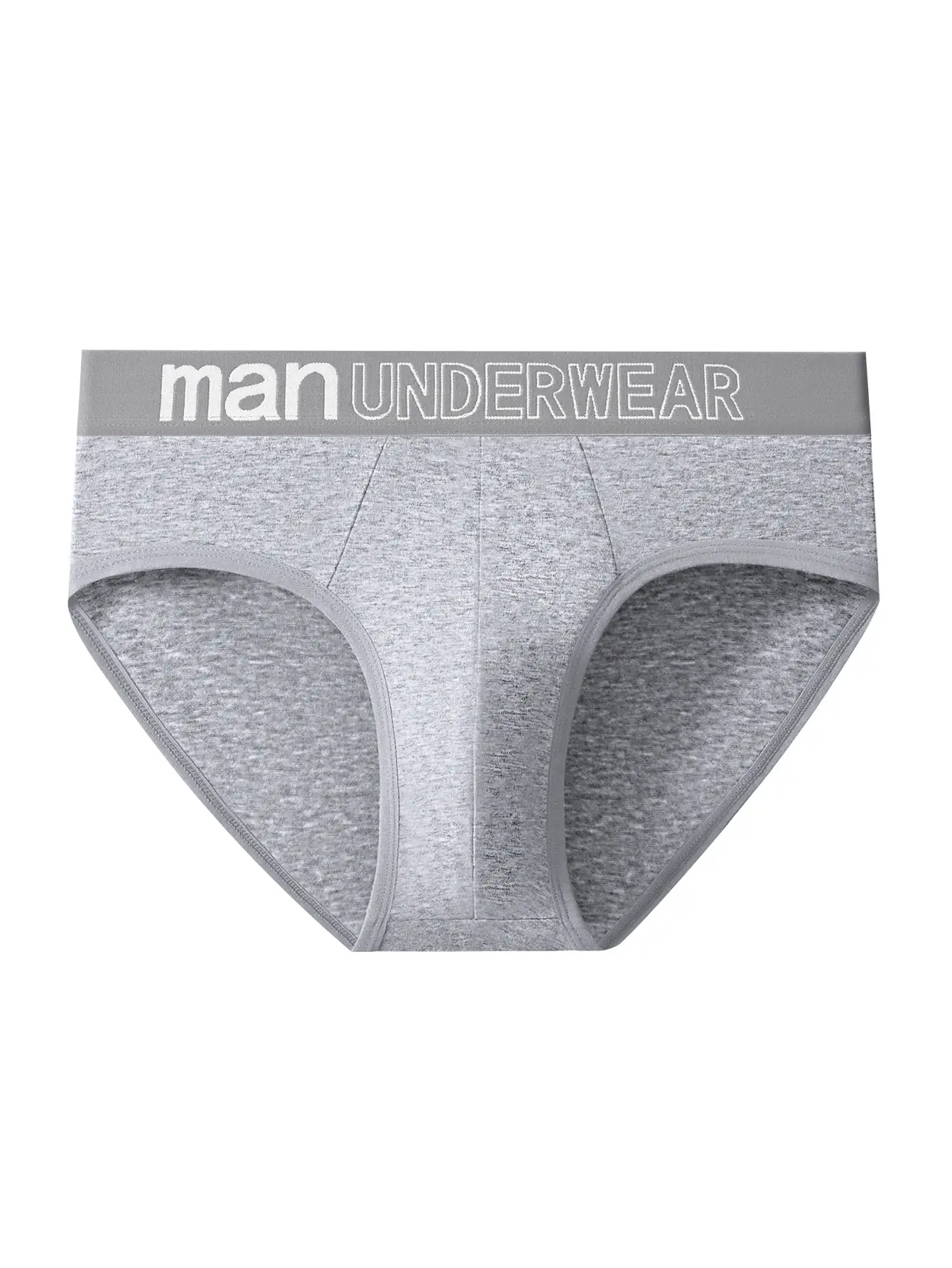 Men's underwear 4pcs cotton briefs Loose breathable comfortable close-fitting briefs personality hot selling trend sports briefs