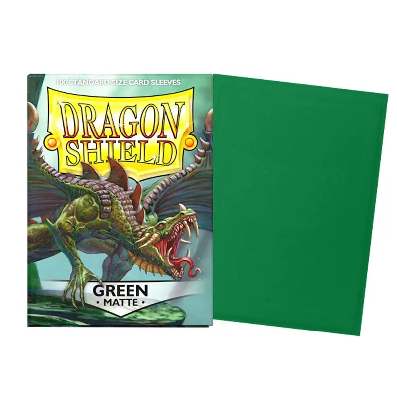 100 PCS/BOX 66x91mm Standard Size Demark Dragon Shield Matte Card Sleeves for MTG/PKM/YGO/TCG Board Game Cards Slevees — image 14