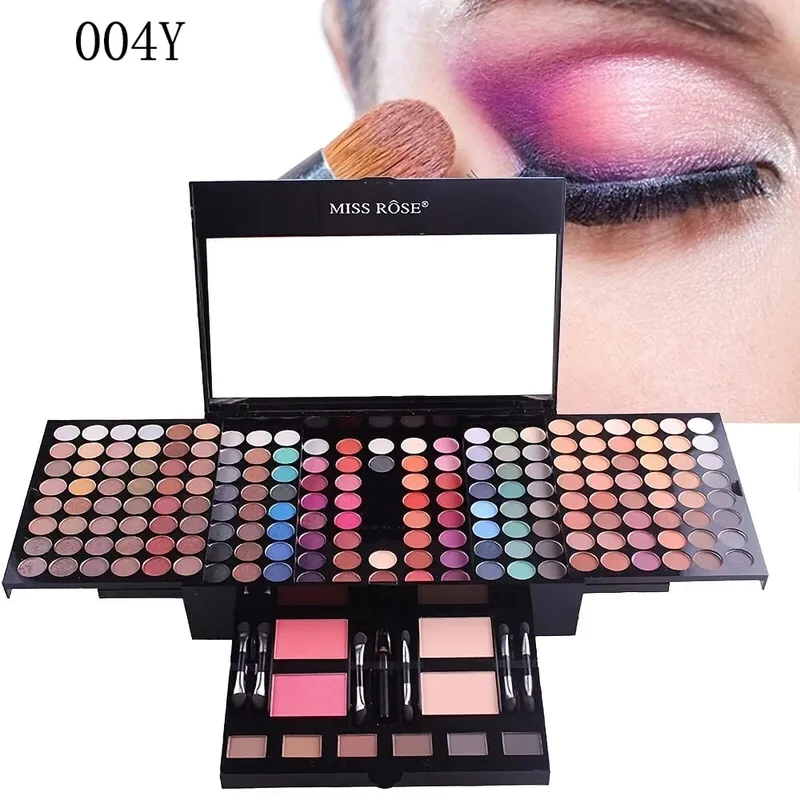 180 Color Piano Case Eye Shadow Powder Blusher Set Makeup Plate Multi-Function Makeup Box Gift Durable And Portable — image 8