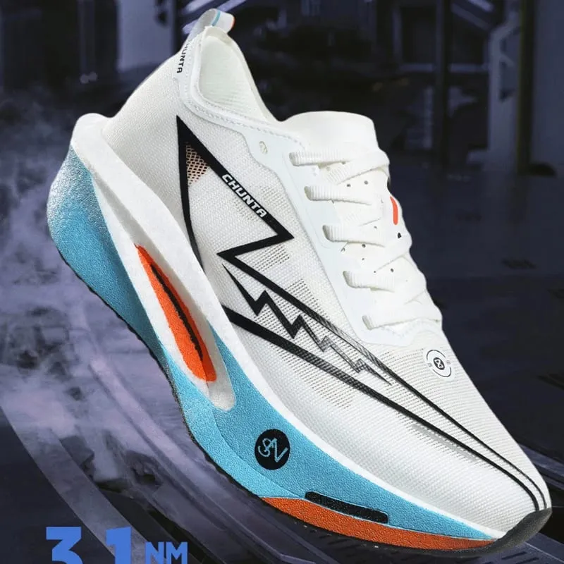 Men Running Shoes Carbon Plate Professional Male Outdoor Training Breathable Non Slip Casual Jogging Sports Shoes Chunta Sneaker — image 7