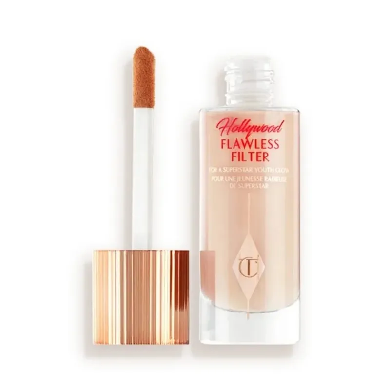 Charlotte Tilbury Hollywood Flawless Liquid Highlighter Moisturises Skin Palette Satin-matte Shimmer Metallic Finishes Makeup — image 9