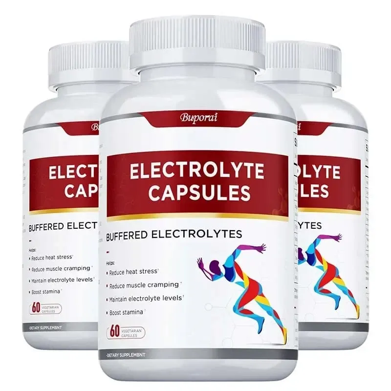 Electrolyte Capsules - Supports Electrolyte Balance Relieves Stress Supplements Sports Nutrition Improves Endurance Non-GMO — image 10