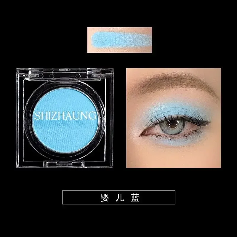 Chameleon Eyeshadow Powder Monochrome Matte Shimmer Metallic Glitter Gothic High Gloss High Colors Fine Flash lasting Eye Makeup