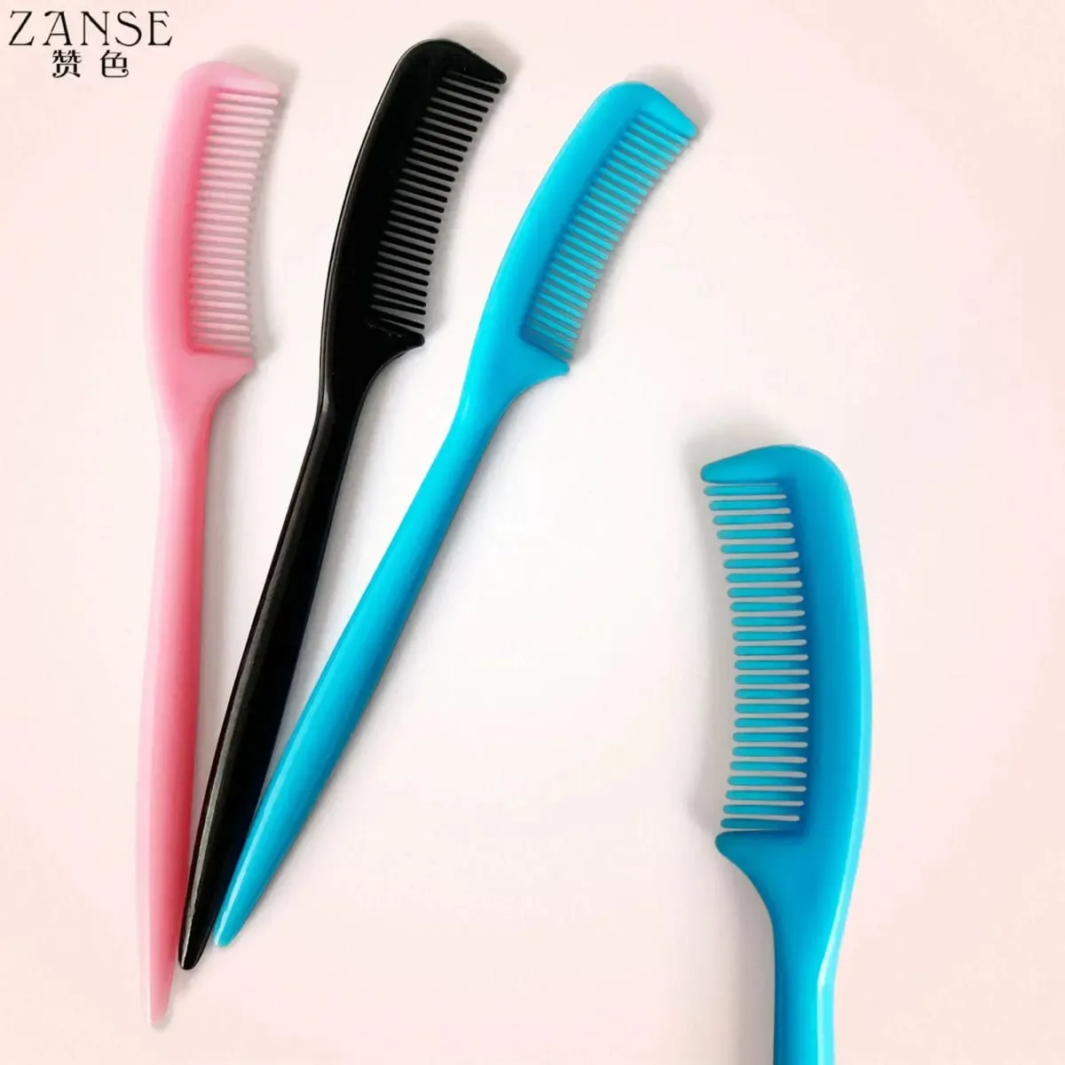 100pcsMicro Comb For Eyelash Extension Mini Eyebrow Combs Makeup Brushes Doll Mascara Wands Eye Lash Combing Wholesale — image 2