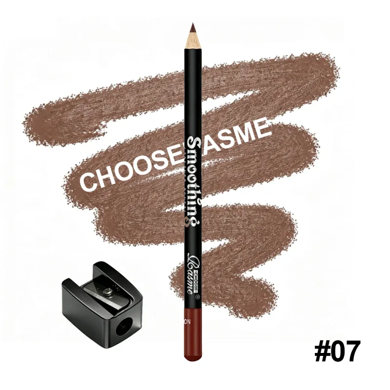 Smoothing Lip Liner Pencil Waterproof Matte Lip Contour Lipstick Long Lasting Makeup Comes With Free Pencil Sharpener