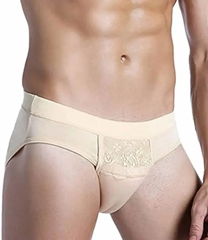Hidden Gaff Underpants Shaping Pants Triangles, Camel — image 8