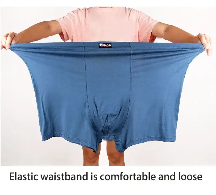 4 Pz/lotto 13XL Modale Oversize Uomo Boxer Homme Boxer Mens Mutandine Uomo Biancheria Intima Mutandine Uomo Intimo Uomo Boxer Com