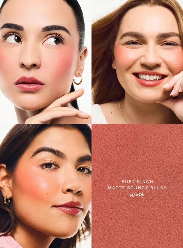 Rare Beauty Liquid Blush Natural Glow Blends Easily While Velvet Blush Stick Waterproof Sweat-resistant Lightweight Long Makeup