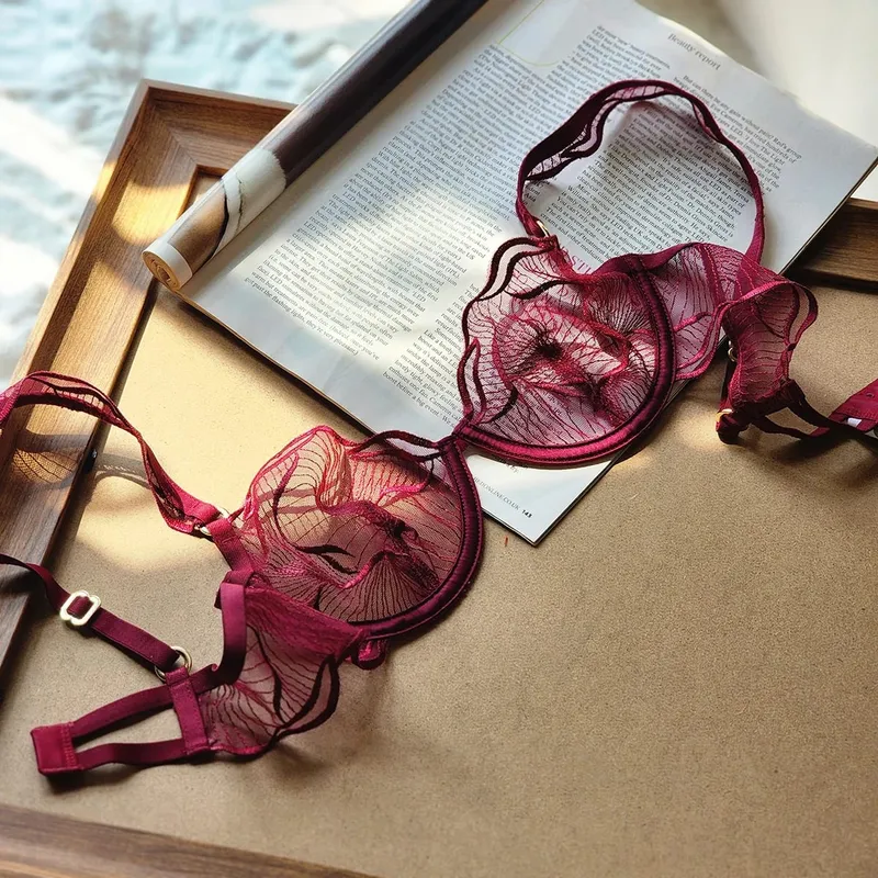 Comfort Minimizer Bra for Large Bust Ultra Thin Unlined Wireless Bra Lift & Shape Adjustable Support for Everyday Wear — image 8