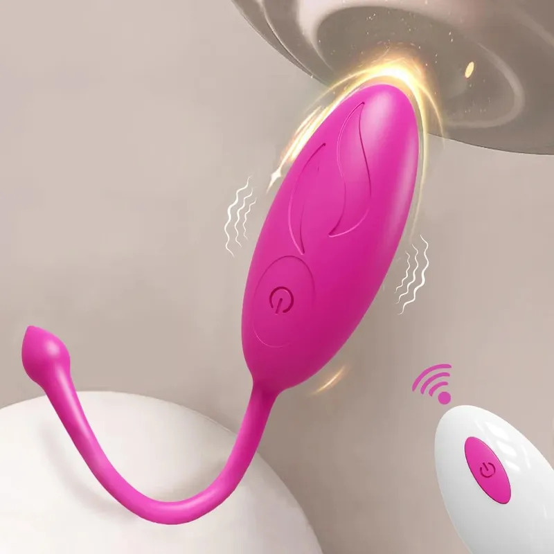 Mainan Seks Penggetar Peluru Remote Control untuk Wanita Dewasa Simulator G-spot Bola Vagina Sumbat Anal Bergetar Telur Cinta Masturbasi