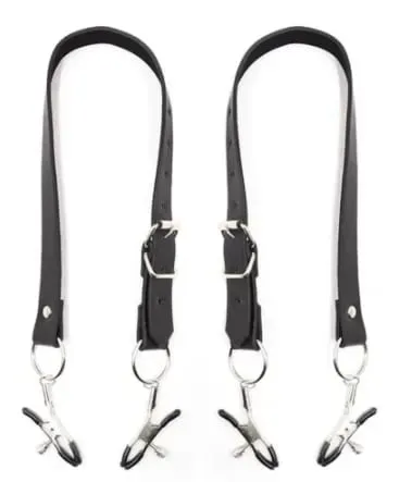 Labia Spreader Clip Nipple Clitoris Clamps SM Bondage Kit Adult Games Vagina Stimulator G-Spot Massage Sex Toys For Women