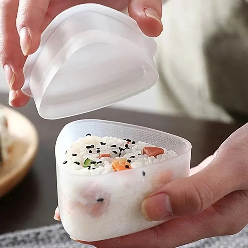 Triangle Shape Onigiri Molds Accessories for Sushi Making Tools Prepare Sushi Mold Rice Mold Shape SSGJ002