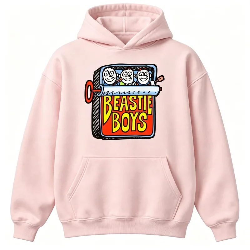 Beastie Boys Hip Hop Music Vintage Design Men's Hoodie Autumn Winter Casual Women's Hooded Sweatshirt Unisex Cotton Coat Top