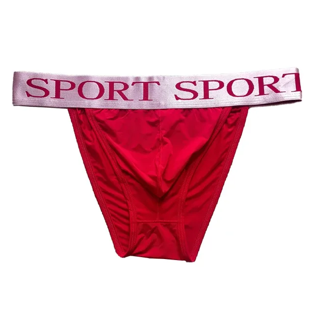 Sissy Men Ice Silk Soft Bugle Pouch Briefs Sexy Underwear Pouch Comfy Thin Breathable Low Rise Mini Briefs Lingerie — image 16