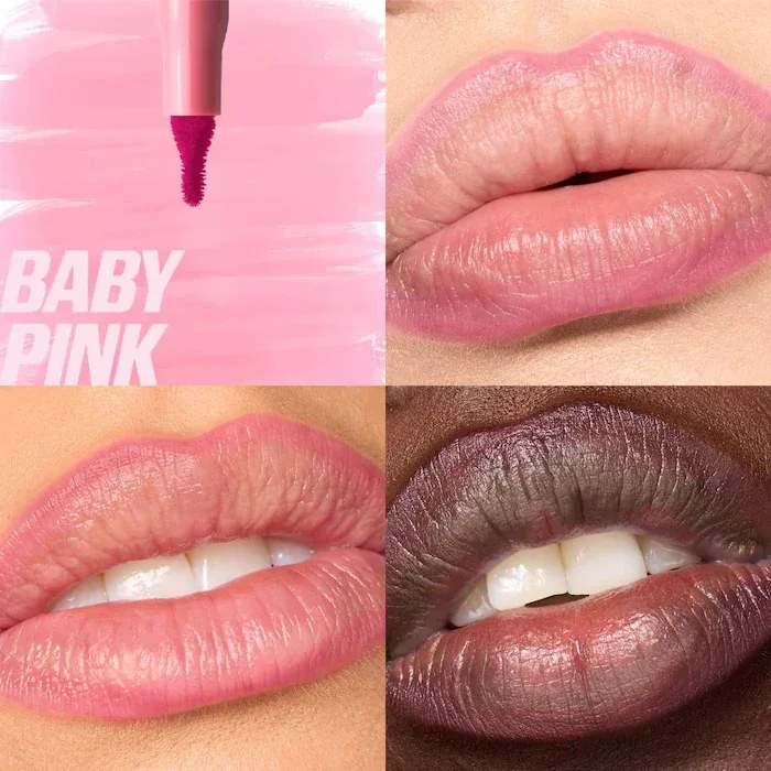 Waterproof Matte Lipliner Pencil Red Contour Tint Lipstick Long Lasting Non-stick Cup Moisturising Lips Makeup 8 Colors Velvet