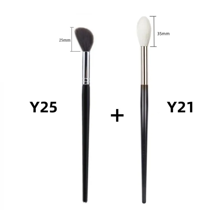 Highlighter Makeup Brushes Blush Angled Face Natural Goat Hair High Quality Blending Powder Make Up Brush