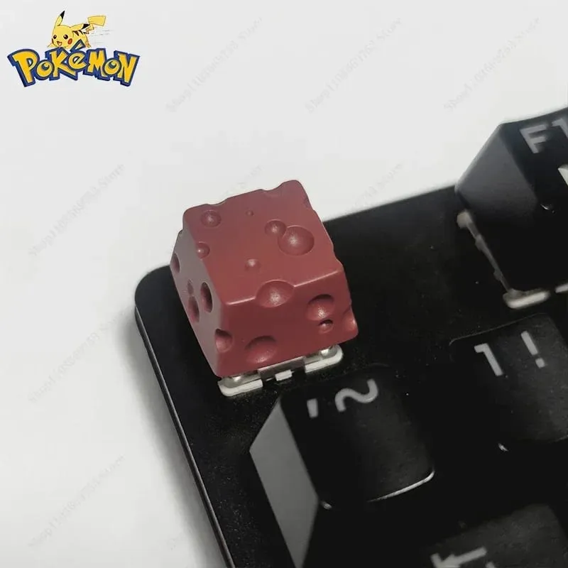 Pokemon Anime Cute Tail Keycaps Pikachu Gengar Eevee Keyboard Cap for Cross Shaft Mechanical Keyboard 3D Resin Keycaps Best Gift — image 23