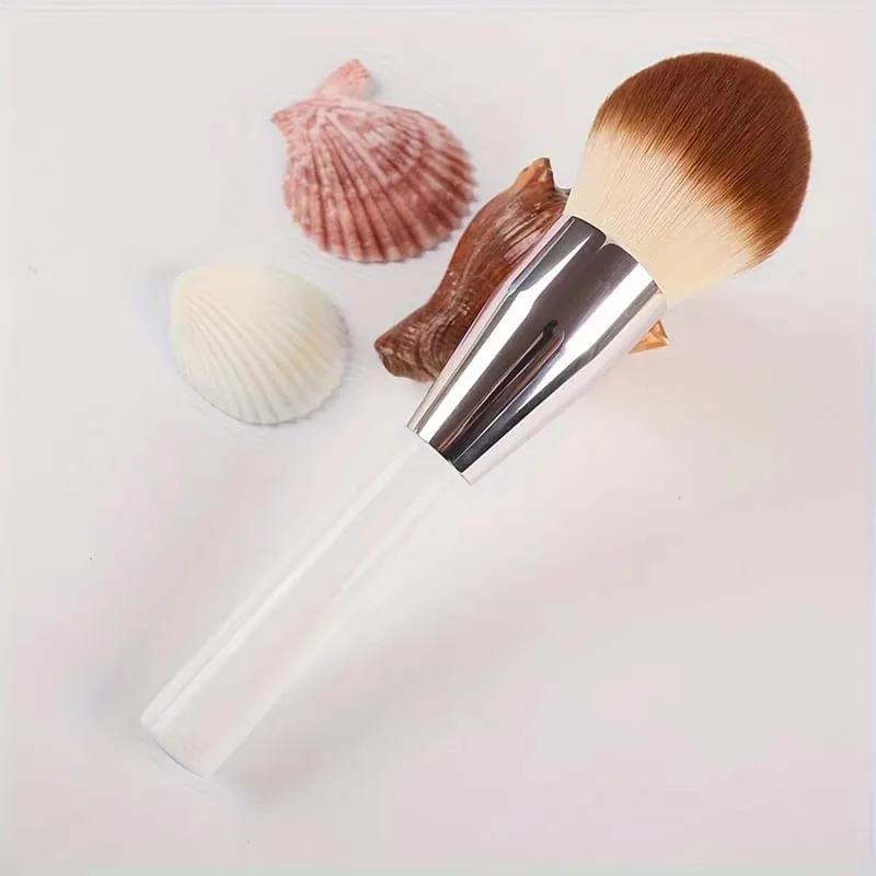 Big Size Powder Makeup Brushes Quick Powder Contour White Handle Synthetic Hair Make Up Brush Beauty Tools Cosmetics — image 1