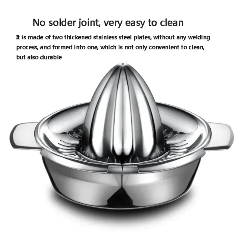 304 Stainless Steel Lemon Juicer Home Small Creative Juicer Portable Manual Juicer Orange Squeezer — image 6