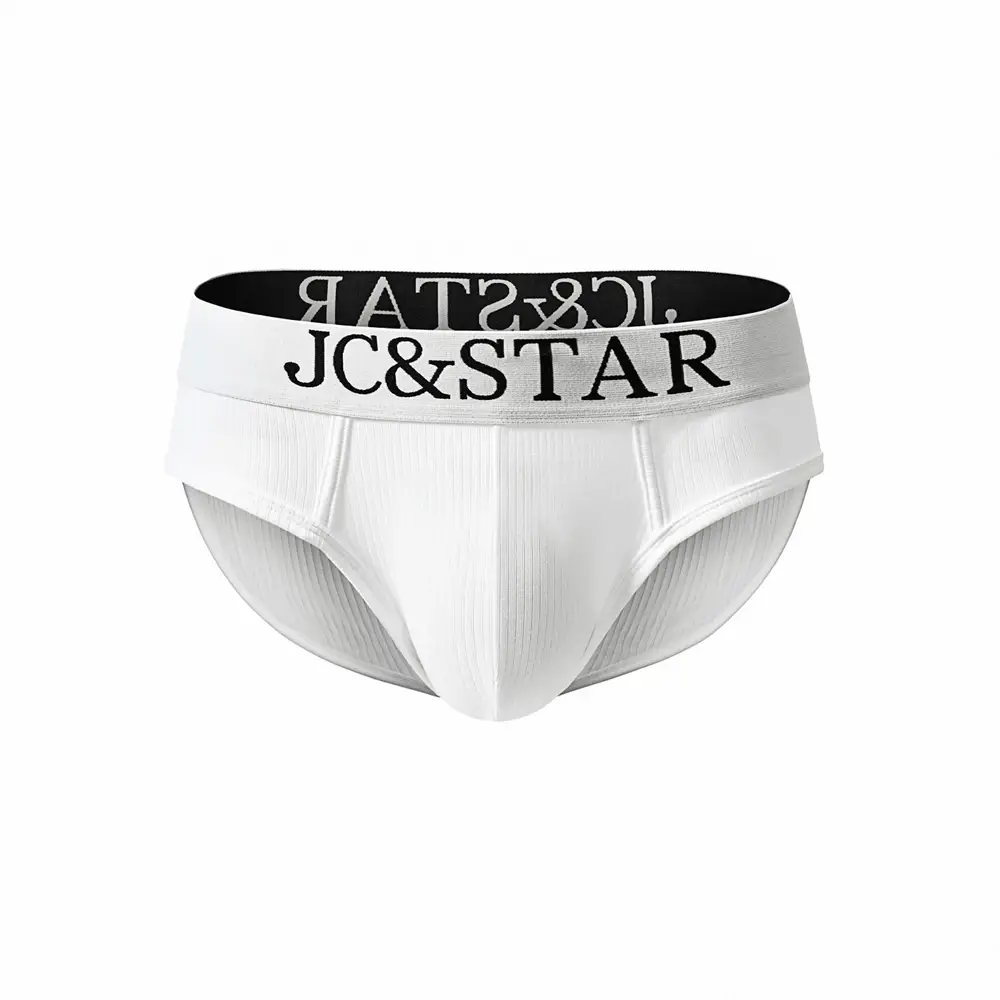 Atletisch hoog uitgesneden ontwerp Sexy herenondergoed Slips Onderbroek Geribbeld katoen Sportcomfort Heren Bikinislip Heren Tangaslips
