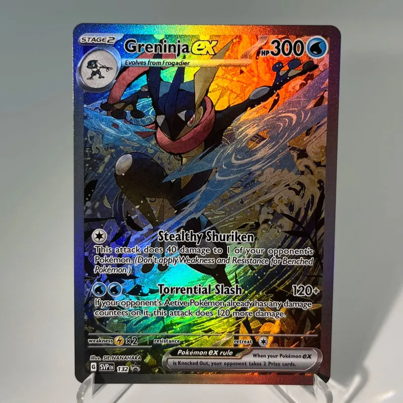 Scarlet & Violet Promos PKM Cards PTCG5-B Rainbow Charmander Paradise Resort Mew Rare Collection Battle Toys Gifts for Hobbies