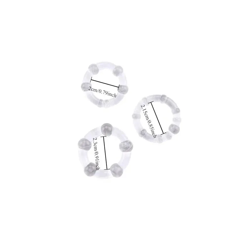 Cock Rings Silicone Ball Stretcher Delay Ejaculation TPE Penis Ring for Men Sex Toys Adjustable Semen Lock Ring SM Penis Sleeve — image 17