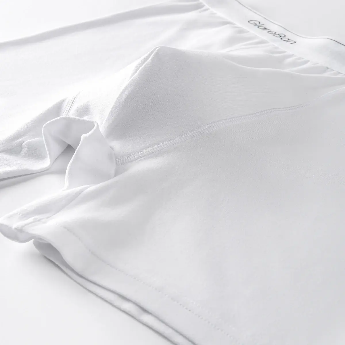5pcs Pack Mid-Long White Boxer Shorts Men Underwear Male Underpants for Men Sexy Homme Boxershorts Box Panties Slips Set Lot — image 3