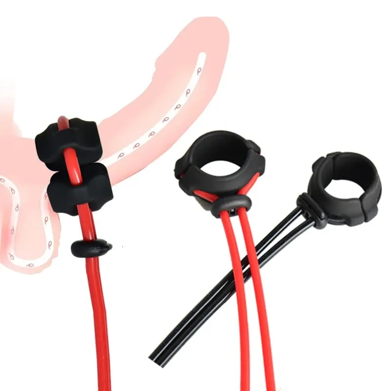 adjustable Penis Ring Reusable Silicone Semen Cock Ring Penis Enlargement Delayed Ejaculation Adult Game Sex Toys For Men Gay — image 1