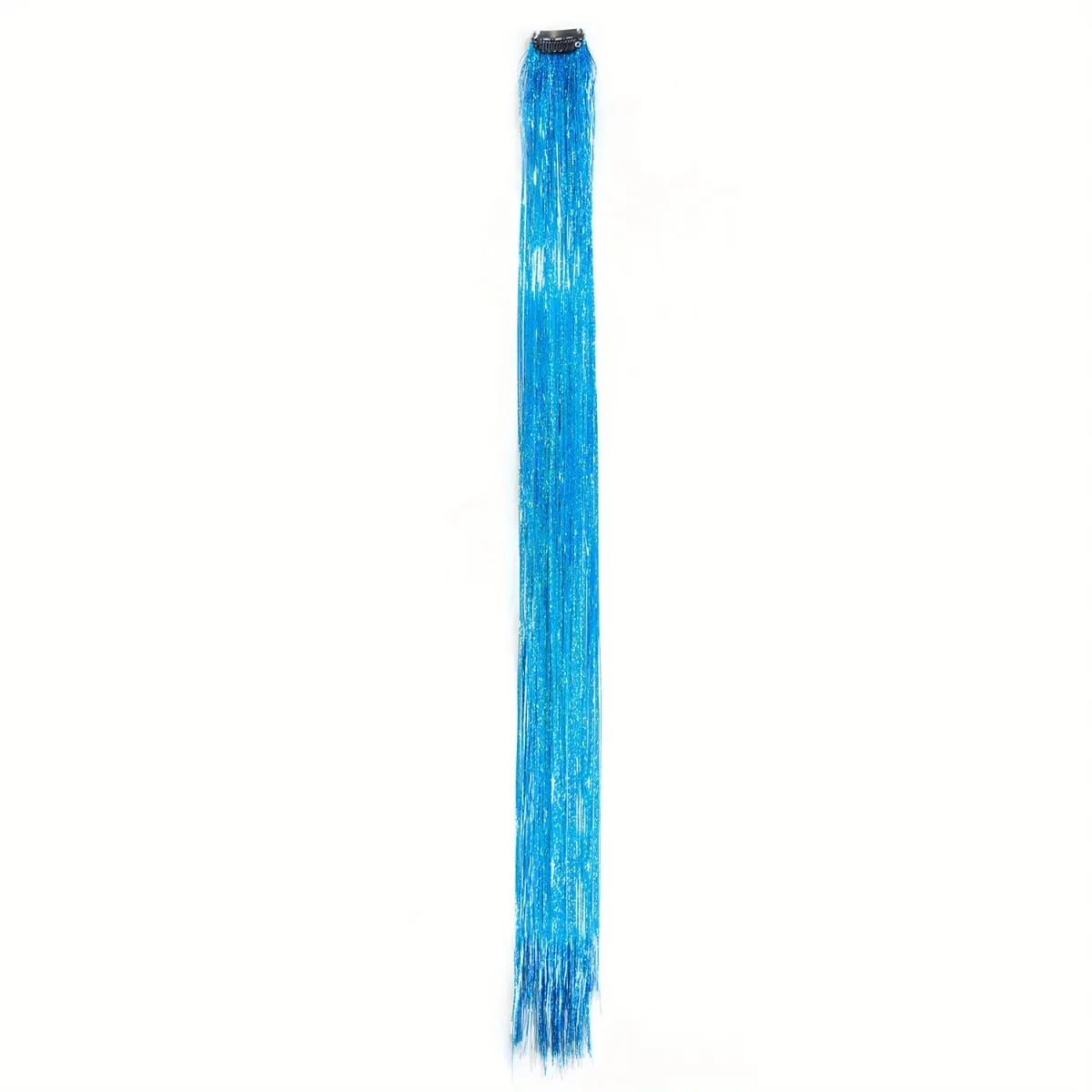 Hair Tinsel Clip in 22Inch Glitter Tinsel Hair Extensions Heat Resistant Clip in Hair Tinsel Sparkle Fairy Hair Accessories