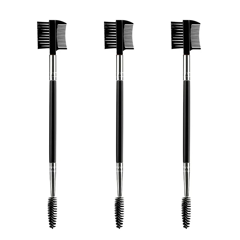 3/10 PC 1PC Double Ended Eyebrow Comb Brush Beauty Makeup Brushes Eyelash Applicator Professional Make Up Tool