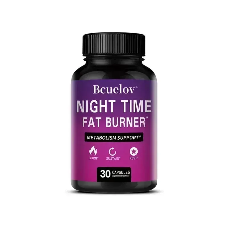 El mejor quemador de grasa nocturno: quemador de grasa termogénico, supresor natural del apetito y potenciador del metabolismo, salud inmunológica