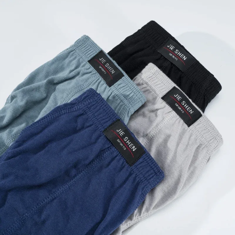 1PC Cotton Briefs Men's Comfortable Underpants Male Breathable Underwear Lingerie Panties Plue Size Xl -5XL