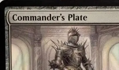 LK7 Commander's Plate Drannith Magistrate Esper Sentinel Smothering Tithe High-Quality TCG Proxy Cards (Black-Core)