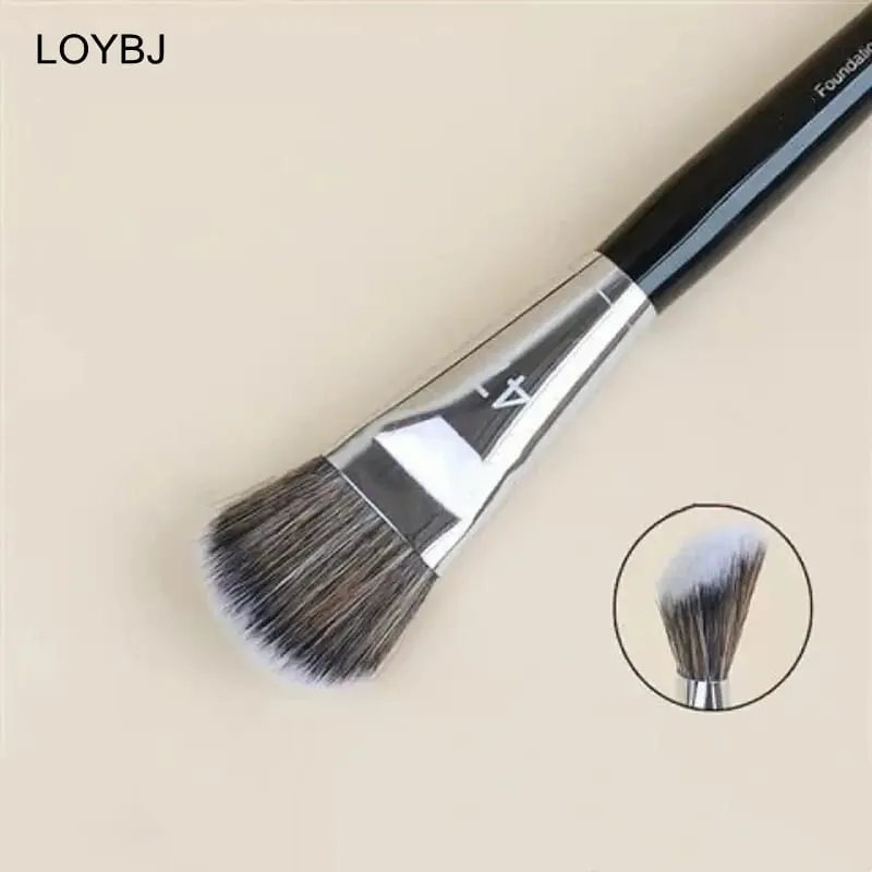 Professional Foundation Brush 47 Broom Head Liquid Foundation Shadow Concealer Brushes Women Face Base Makeup Beauty Tools