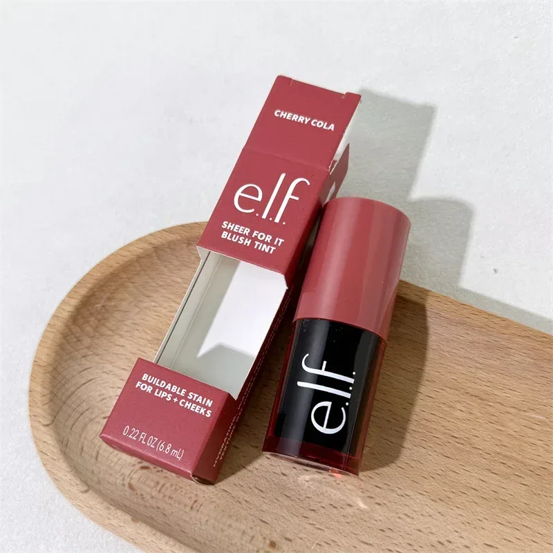 Hot Sale New Elf Bubblegum-Cherry Mango-Watermelon Lasting Moisturizer Lip Gloss Lip Balm & 8 Colors Cream Blush Brand Cosmetics